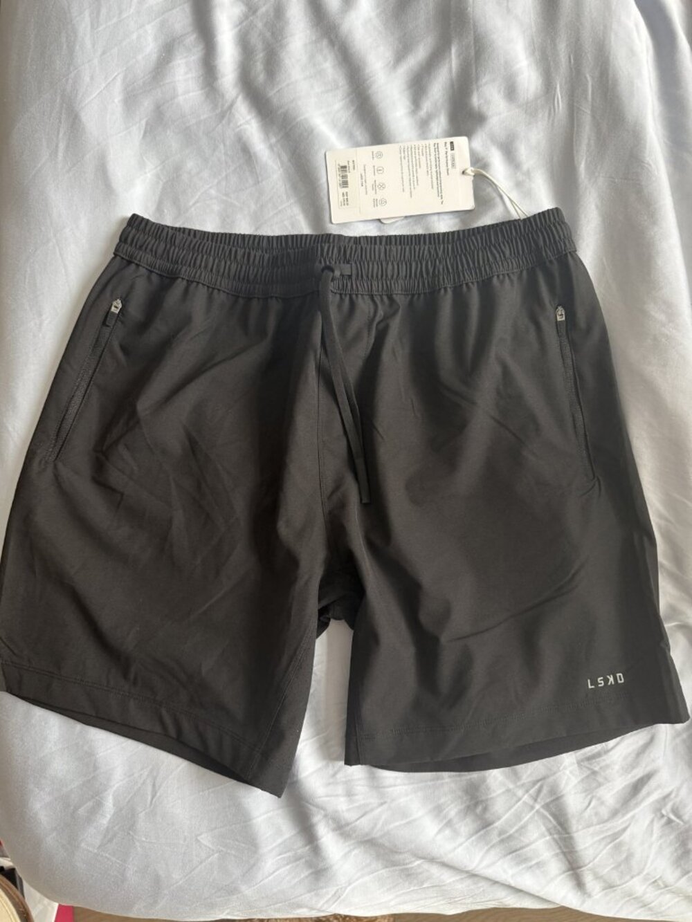 LSKD Rep 7" Performance Short Men's M Black NWT